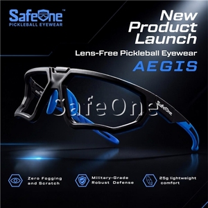 Protection oculaire SafeOne AEGIS, ajustable, pour pickleball, sans lentilles, pour une stabilité optimale en cuisine. - Product Image 2