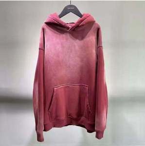 Survêtements personnalisés pour hommes et femmes, sweats à capuche épais 500 GSM 350 GSM en molleton polyester/coton brodé, et shorts amples - Product Image 4