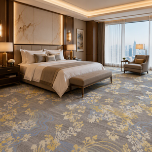 Tapis Axminster 80% <span class=keywords><strong>Laine</strong></span> 20% Nylon, Moquette Mur à Mur pour Couloir d'Hôtel, Chambre d'Hôtes, Hall d'Hôtel de Luxe, Fourniture Directe Usine - Product Image 1
