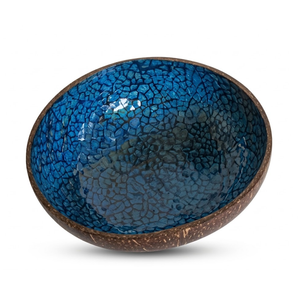 Tazón de cáscara de coco con textura finamente tallada, material ecológico, acabado suave para cocinas modernas - Product Image 1