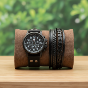 Montre à quartz tendance pour homme, ensemble de montres pour homme, style business décontracté, montres pour hommes - Product Image 5