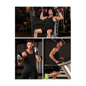 Men’s Sleeveless Gym Tank Top – Quick Dry Breathable Fitness Shirt – Lightweight Running Workout Vest for Training & Sports - Product Image 4