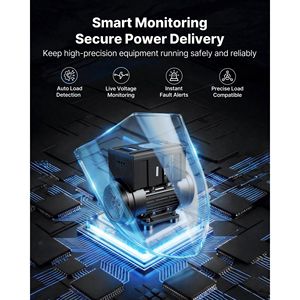 Convertisseur de phase rotatif 2,5 CV 7A 208-240V, onduleur et convertisseur extensible monophasé et triphasé avec une puissance accrue - Product Image 3