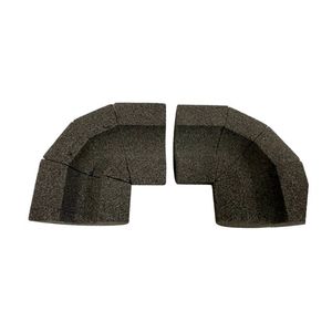 Densidad 115 kg/m³, Garantía de un Año, Vidrio Celular de Color Negro, Aislamiento Doble (Frío/Calor), Codos de Espuma de Vidrio Prefabricados - Product Image 2