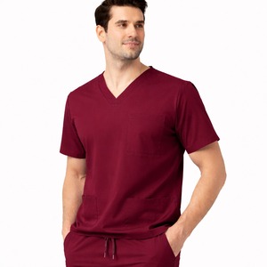 Conjunto de Uniformes Médicos Unisex Modernos de Última Moda, Antiarrugas, Tela Elástica, para Doctores y Enfermeras, Proveedor - Product Image 2