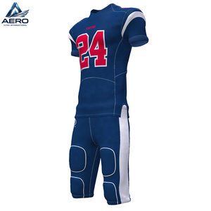 Uniforme Deportivo Personalizable con Sublimación, Tela de Alto Rendimiento que Absorbe la Humedad, Precio al por Mayor, Uniforme Americano para Adultos - Product Image 2