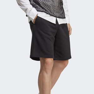 กางเกงขาสั้นผู้ชายแบบมีเชือกผูก เอวสม็อค ผ้าฝ้าย ทรงสลิม ใส่เล่นกีฬา ใส่ลำลอง วิ่งออกกำลังกาย แฟชั่นทันสมัย - Product Image 3