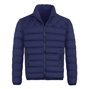 Chaqueta Deportiva de Invierno Unisex con Capucha y Cuello Alto, 100% Nailon, Impresión Personalizada, Impermeable, Transpirable, Estilo Urbano, OEM - Product Image 1