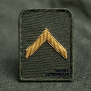 Parche bordado personalizado hecho a mano con corona, ancla y borde de cuerda redondo, con hilo de oro y diseño de lingotes, para blazers, trajes, chaquetas y insignias - Product Image 2