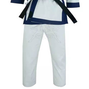 Uniforme de Karate de Mezcla de Algodón Resistente con Costuras Fuertes y Ajuste Cómodo para Entrenamiento Diario de Artes Marciales - Product Image 5