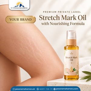 Huile anti-vergetures à marque privée, huile nourrissante pour le corps, huile de massage pour l'abdomen, les cuisses, les jambes et les soins post-maternité - Product Image 1