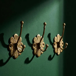 Antique Brass Bow <b>Wall</b> <b>Hook</b> Coat <b>key</b> rack Coat <b>Hook</b> - Product Image 4