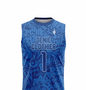 Uniforme 7v7 en polyester de qualité supérieure à prix abordable, avec logo personnalisé, sans manches, bretelles ajustables pour adultes, service OEM - Product Image 6