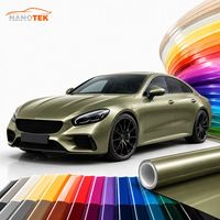 Film de protection de peinture automobile en TPU PVC vert olive, hydrophobe, garantie 8 ans, fournisseur anti-jaunissement
