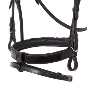 Nueva Llegada Platino Anatómico Cuero Acero Inoxidable Brida Suave Plano Acolchado Headstall Caballo Indio Montar Estilo Transpirable - Product Image 5
