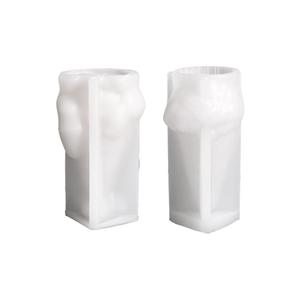 Molde de Silicona para Vela de Gnomo Navideño, Vela Hecha a Mano con Diseño de Santa Claus Barbudo - Product Image 5