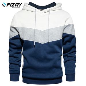 Échantillon gratuit OEM Ensemble sweat à capuche pluvier à manches longues pour hommes 50% coton 50% polyester Sweat-shirt imprimé d'hiver de grande taille Vente en gros - Product Image 6