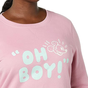 Sweat-shirts décontractés pour femmes à fente latérale, ourlet asymétrique, col rond, manches longues, coupe décontractée, en molleton doux et mélange de coton - Product Image 6