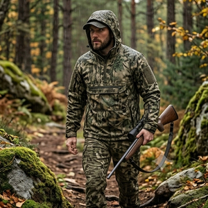 Wholesale Custom Summer <b>Waterproof</b> Silent Softshell Hunting <b>Jacket</b> Mens Insulated <b>Camo</b> Windproof Outdoor Tactical Nylon Front - Product Image 4
