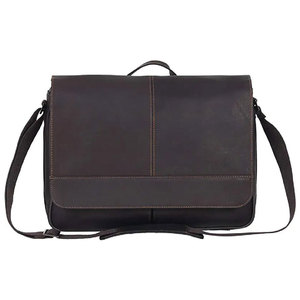 Secure Storage Genuine Leather Casual Laptop <b>Bag</b> for Business Use Durable Carry <b>Bag</b> for Work Devices & Important <b>Documents</b> - Product Image 1