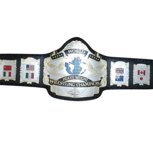 Ceinture de champion de lutte mondiale personnalisée de qualité supérieure avec drapeaux internationaux et design détaillé - Product Image 2
