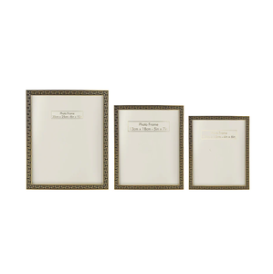 Minimalist metal photo frame contemporary design durable structure smooth finish ideal for modern home decor display - Product Image 1