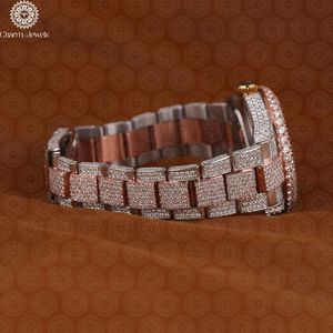 Charm Jewels Luxury Stainless Steel Case Mechanical <b>Watch</b> 40mm Dial Glass Luminous Folding Clasp <b>Men's</b> Fashion 10 Bar Water - Product Image 2