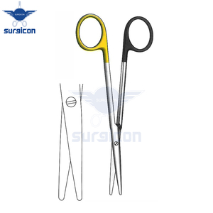 Ciseaux Metzenbaum 14,5 cm / 5-3/4 pouces, lame droite dentelée, Super Cut TC, ciseaux chirurgicaux en acier inoxydable de qualité supérieure - Product Image 4