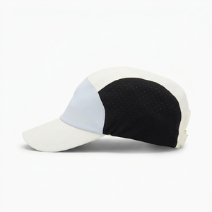 Sporty Men's Breathable Polyester <b>Baseball</b> <b>Cap</b> White Black 56-58CM Spring Summer Casual Hat - Product Image 3