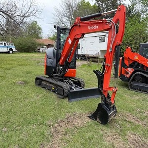 Mini-excavatrice sur chenilles Kubota KX040-5, excavatrice compacte sur chenilles, mini-chenille - Product Image 5