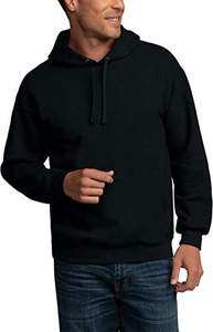 Vente en gros OEM – Sweat à capuche oversize pour homme, automne, coton et fibre de bambou de haute qualité, avec poches, motif personnalisé - Product Image 2
