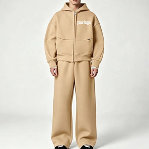 Nueva Colección 2026: Chándal Oversize con Capucha para Hombre, 100% Algodón, Estilo Urbano, Logotipo Personalizado, Alta Calidad, Transpirable, Secado Rápido, para Otoño - Product Image 3