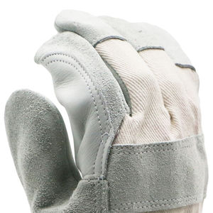 Guantes de Trabajo Reforzados, Resistentes al Fuego y a los Cortes, con Protección para las Manos, Palma de Cuero, para Jardinería - Product Image 2