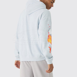 Sweat à capuche pour homme en coton à séchage rapide, imprimé, manches longues, vente en gros, dernier design, pour la vente en ligne - Product Image 5