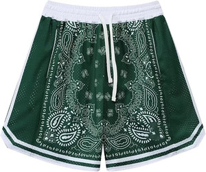 Custom Logo Jersey Basketball Training Shorts Performance Sportswear <b>Men's</b> Lightweight Athletic Breathable 100% Cotton - Product Image 6