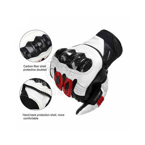 Guantes de Motocicleta para Hombre de Cuero de Alta Calidad, Recién Llegados, MOQ Bajo, Guantes de Motocicleta para Hombre en Venta - Product Image 2