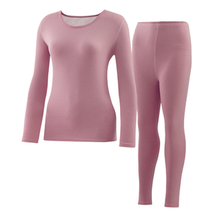 Wool and <b>Silk</b> Warm Thermal Wear Set for Women Men Winter Thermal <b>Underwear</b> Thermal Top and Long Pants - Product Image 4