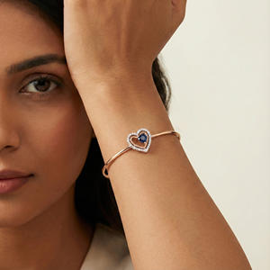 Pulsera de Diamantes Naturales de 0.02 Quilates, Color H-I, Corte Brillante Redondo, Claridad VS-SI, Extraídos de la Tierra, Joyería Fina Minimalista para Mujer - Product Image 1