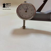 Peau de mouton naturelle pleine fleur, grain vellum, blanchie, imperméable et durable, pour jupes de meubles et canapés
