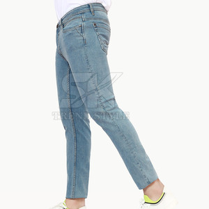 Pantalones Vaqueros para Hombre de Estilo Moderno para Uso en Exteriores, Pantalones Vaqueros de Color Sólido de la Mejor Calidad a Precio Económico - Product Image 2