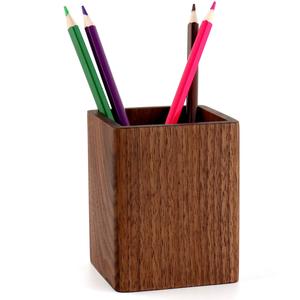Handmade Wooden Owl Pen Pencil Holder Decorative <b>Desk</b> Organizer for Office Home <b>Study</b> Table - Product Image 4