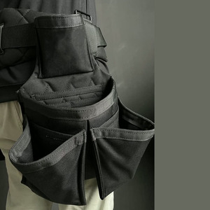 Handmade 1000D <b>Tool</b> <b>Belt</b> Carpenter <b>Tool</b> <b>Pouch</b> <b>Belt</b> Heavy Duty Workshop Organizer Genuine Cowhide in Wholesale Factory price - Product Image 4
