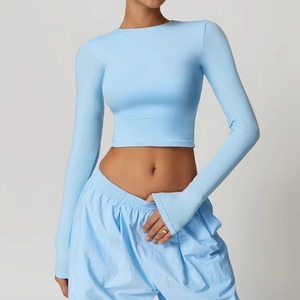 Nuevo Sujetador Deportivo de Alta Sujeción para Mujer – Top Corto Halter con Espalda Descubierta y Cuello en U para Correr y Hacer Ejercicio - Product Image 4