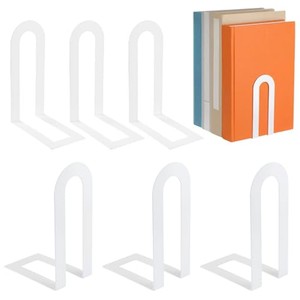 Teak Wood Minimalist <b>Bookend</b> - Geometric Triangle Solid Design Wholesale - Product Image 3