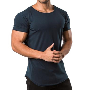 Camisetas de Hombre Transpirables Formales 100% Algodón Peinado para Gimnasio y Entrenamiento, Anti-Pilling, Ajuste Holgado, Ropa Urbana Profesional, Novedad - Product Image 1