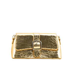 Bolso de noche formal dorado P24124 Embrague elegante para ocasiones especiales - Product Image 3