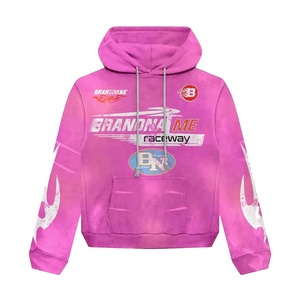 Men's 100% Cotton Custom Logo Blank Drop Shoulder Oversize Pullover Heavyweight Fleece Winter Windproof Eco-Friendly Hoodie - Product Image 1