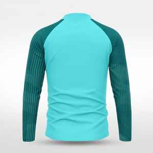 Chaqueta Deportiva Personalizada por Sublimación para Hombre, con Cierre de 1/4, Diseño de Parches, Chaqueta Cortavientos de Nailon y Poliéster, Ligera, Deportiva, Informal para Exteriores - Product Image 6