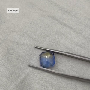 Pierre précieuse octogonale naturelle de qualité 3A, Pitambri, avec un attrayant double ton de couleur, idéale pour les créations de bijoux haut de gamme et les pierres précieuses. - Product Image 2