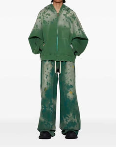 Traje Deportivo Masculino de Alta Calidad, 100% Algodón, Personalizado, Conjunto de Dos Piezas, Pantalones, Traje Deportivo Técnico para Hombre - Product Image 1